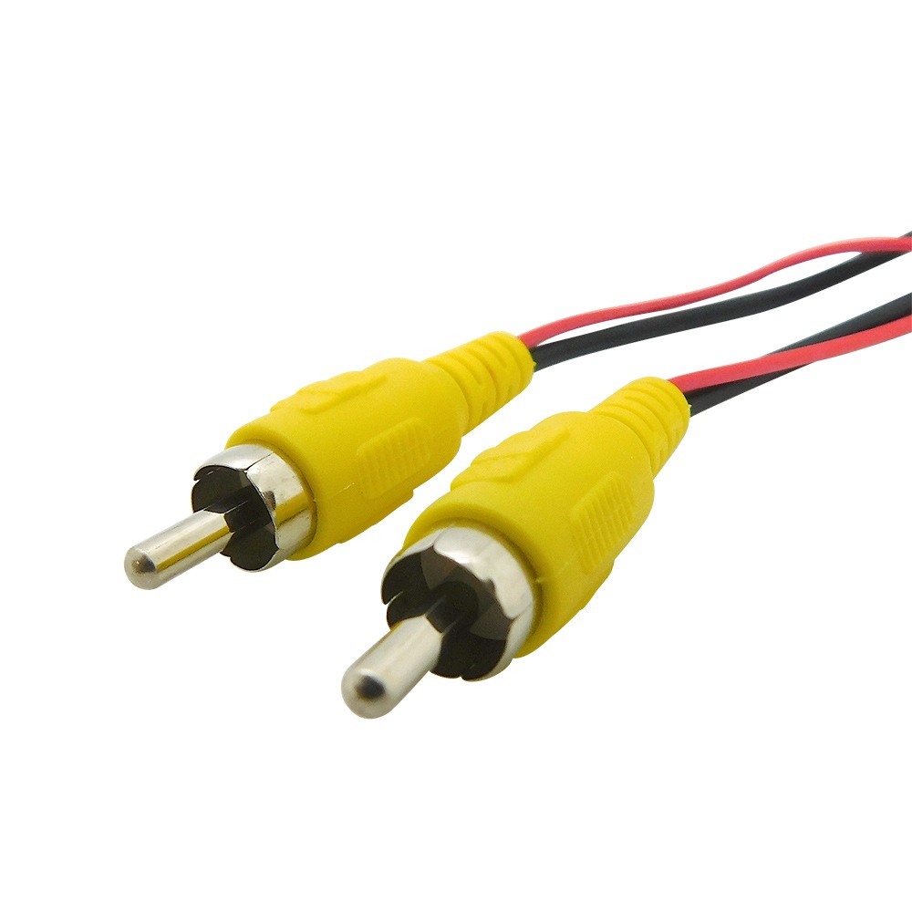 リアカメラ・防犯カメラ用 RCAケーブル RCAP-RCAP 20m [CAR-CBL-AV20