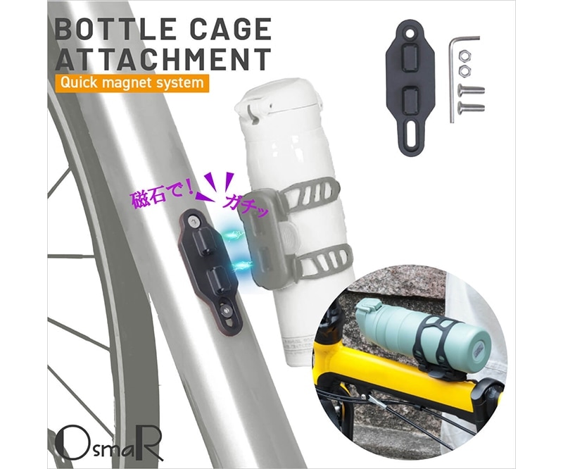 ボトルホルダー専用　ダボ穴取付用アタッチメント