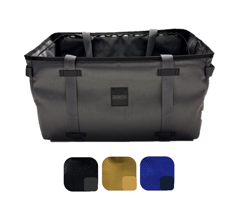 【希少】旧タグ Brompton 純正フォールディングバスケットバッグ 廃盤品 Brompton ブロンプトン 純正バスケットバッグ ブロンプトン