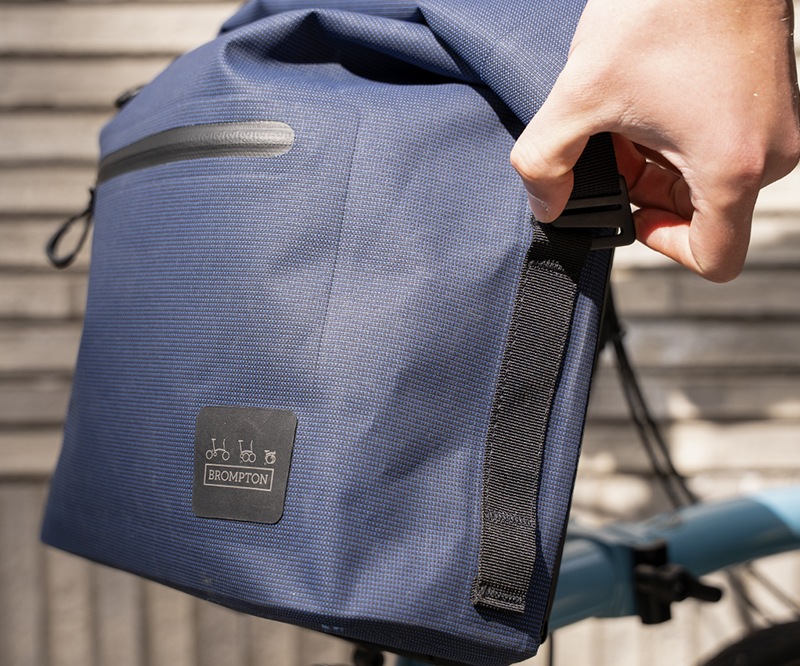 Roll Top Waterproof Bag 9L Navy | ブランドで選ぶ,BROMPTON