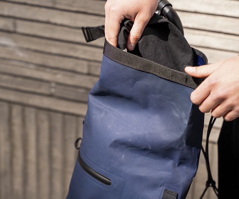Roll Top Waterproof Bag 9L Navy | ブランドで選ぶ,BROMPTON