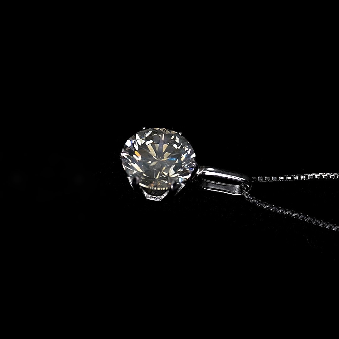 新】0.9ct Dカラー ダイヤプラチナペンダント | 稀少ジュエリー専門店