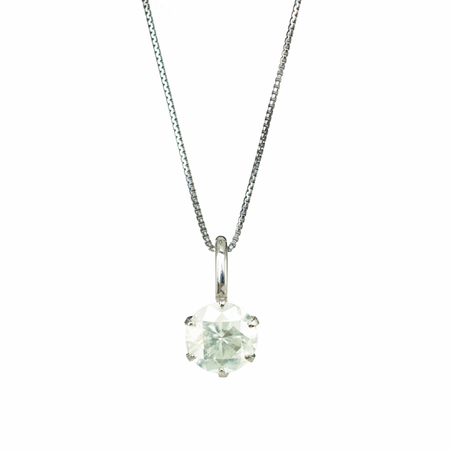 新】0.9ct Dカラー ダイヤプラチナペンダント | 稀少ジュエリー専門店 
