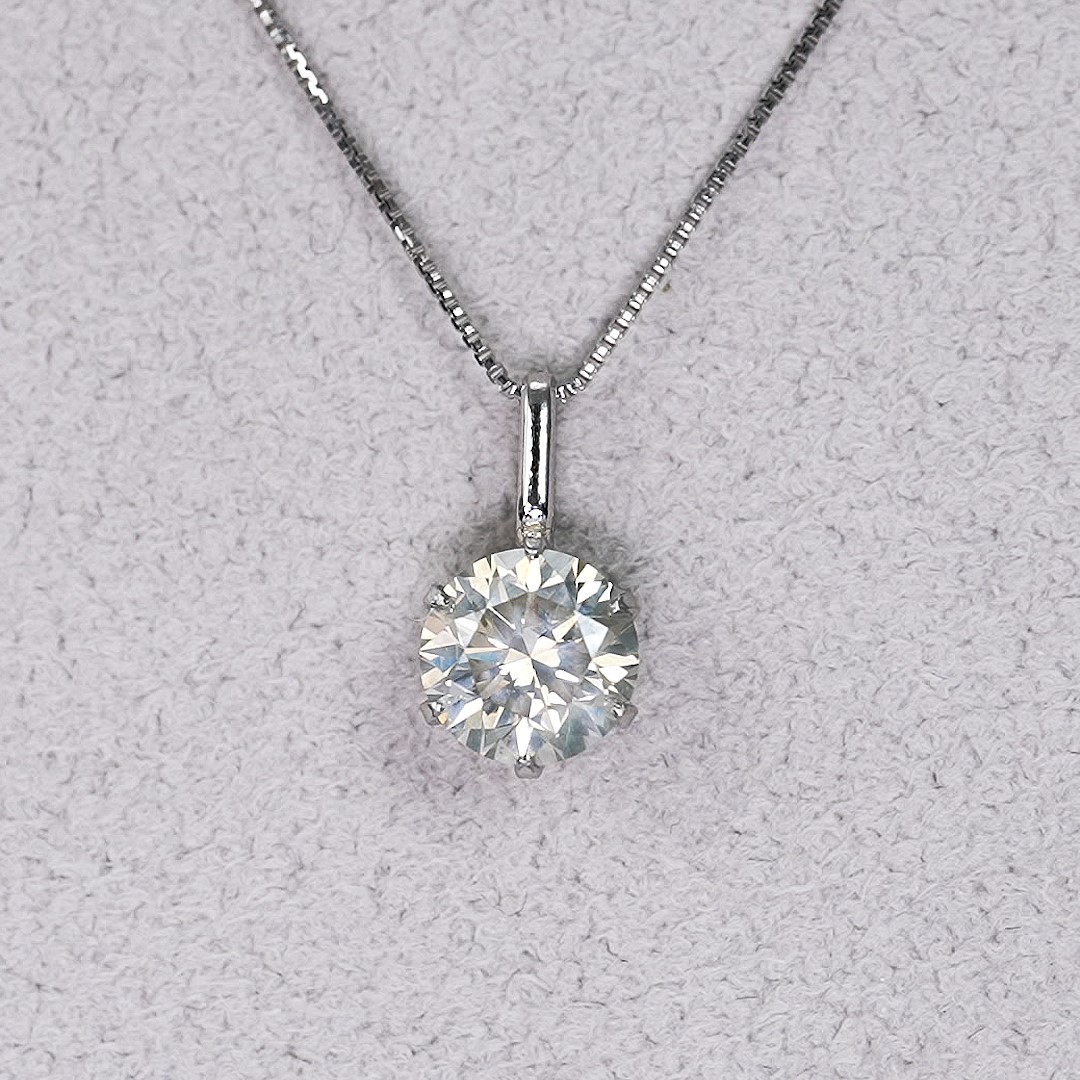 新】0.9ct Dカラー ダイヤプラチナペンダント | 稀少ジュエリー専門店