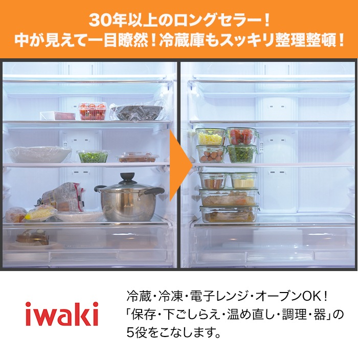 イワキ パック&レンジオリジナル11点セット