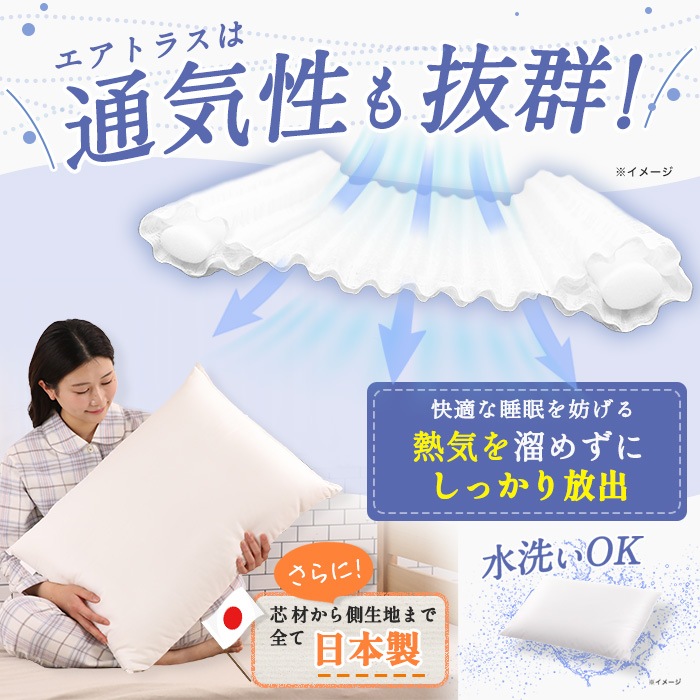 【お得な2個セット・送料無料】整体・トレーナー監修 NEWボディチューニングピロー エアトラスPro 2個セット