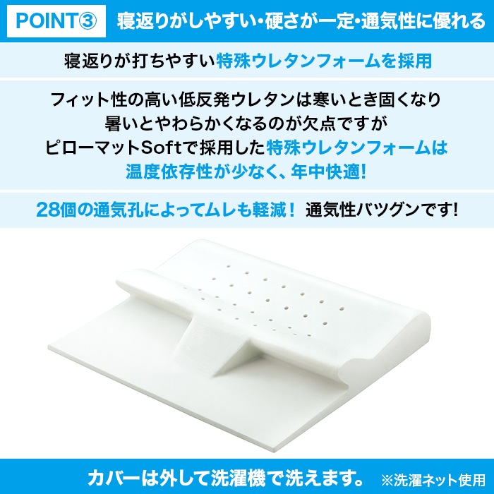 nishikawa 睡眠ラボ ピローマットSoft