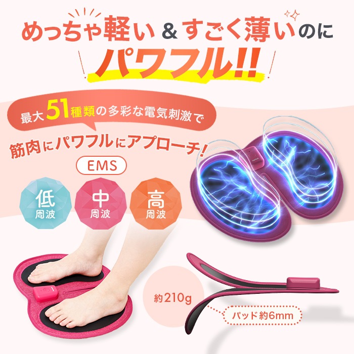 ジョグフット 歩トレパッド