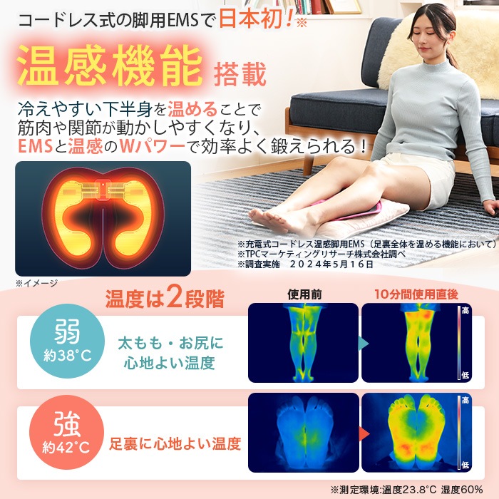 ジョグフット 歩トレパッド