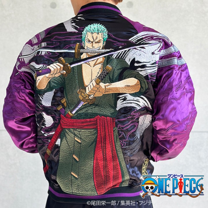 絡繰魂 からくりだましい × ONE PIECE ワンピース 海賊狩りのゾロ 刺繍