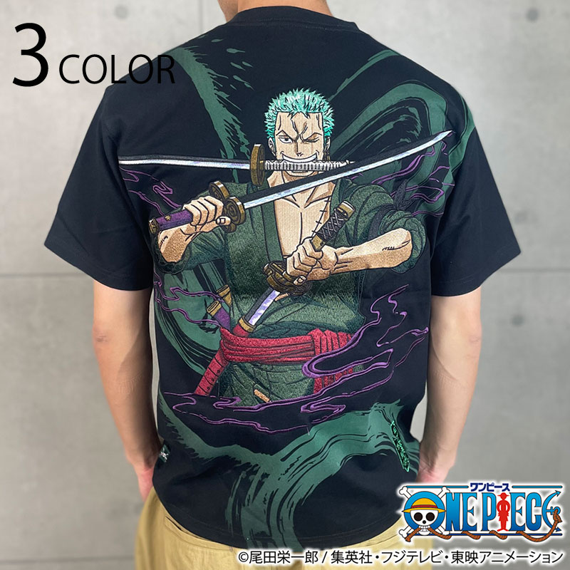 絡繰魂 × ONE PIECE 【ゾロ】海賊狩り TEE （ 252095 ） | コラボ