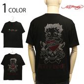 ED HARDY �� BETTY BOOP �٥ƥ��֡��� �饤�󥹥ȡ��� ŷ�� Ⱦµ T����ġ� BED-2603 ��