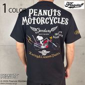 SNOOPY��Flag Staff PEANUTS BIKER TEE �� 462020 ��