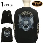 VANSON �� TOM��JERRY �ȥ� �������꡼ �ǥ˥����� Ž���դ� �� �ɽ� ŷ�� Ĺµ T����� �� TJV-2603 ��