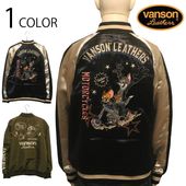 VANSON �� TOM��JERRY �ȥ�ȥ����꡼ �ɽ� ��Сݥ��֥� ��������� �� MA-1���㥱�å� �� TJV-2604 ��