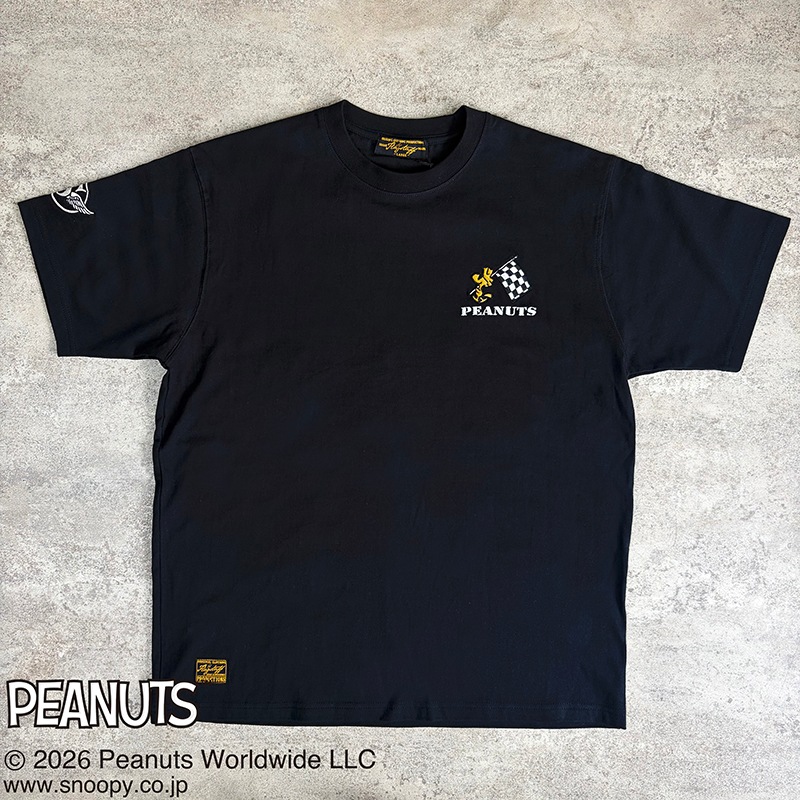 SNOOPY �� Flag Staff PEANUTS RACING TEE �� 462031 ��