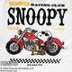 SNOOPY �� Flag Staff PEANUTS RACING TEE �� 462031 ��