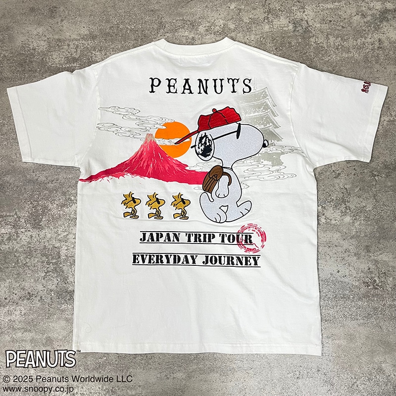 SNOOPY×絡繰魂 NIPPON JOURNEY Tシャツ （ 252076 ） | 和柄ブランド