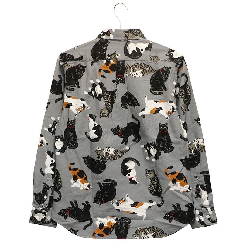 CIAO TOKYO 猫 総柄 長袖シャツ ( 237-50 ) | カジュアル