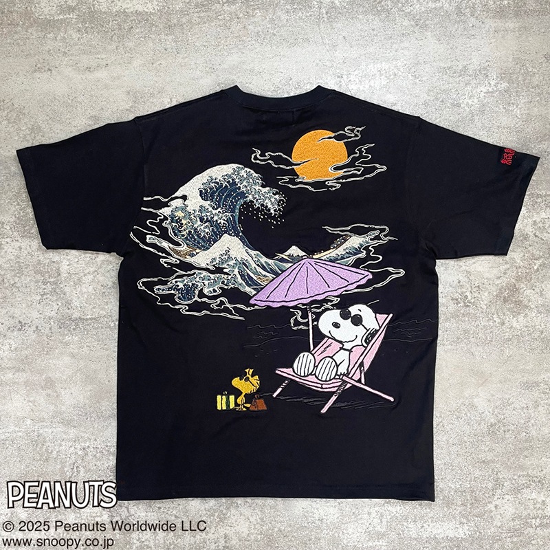 人気ブランドバ40代 SNOOPY×絡繰魂 NIPPON 和柄 | ） 252054 （ Tシャツ JOURNEY コレクション