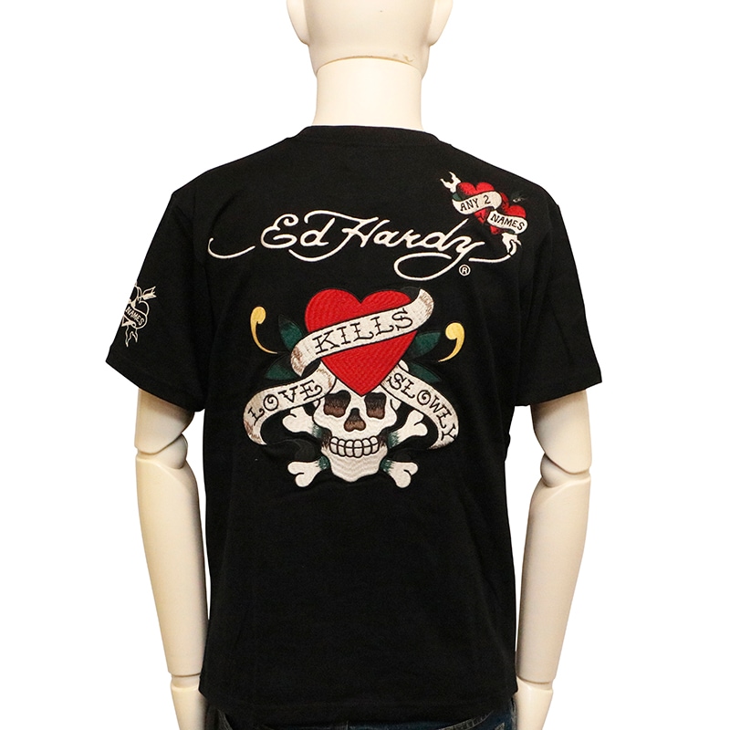 Ed Hardy エドハーディー ed hardy Tシャツ ロンT スカル