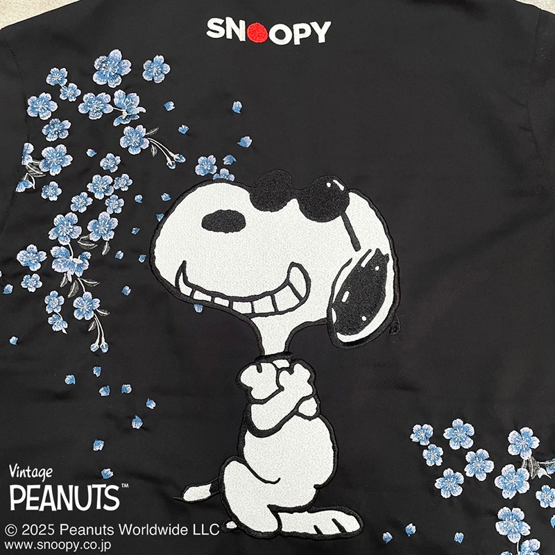 SNOOPY×絡繰魂 SAKURA 半袖 シャツ （ 252055 ） | 和柄ブランド,絡繰