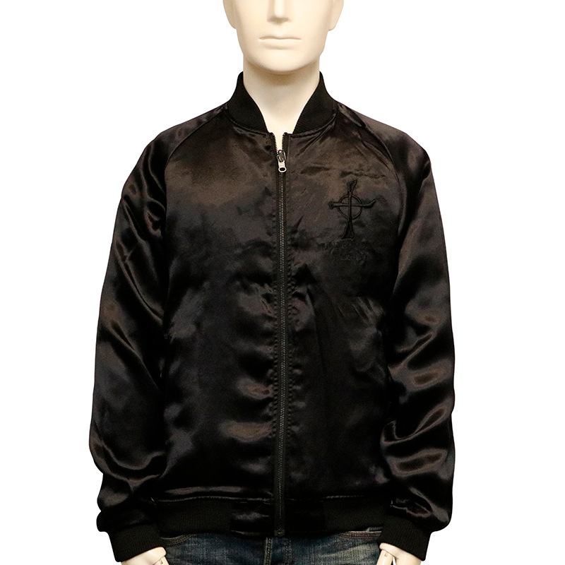 P.N.UNDERGROUND × DEATH NOTE エル 刺繍 リバーシブル スカジャン