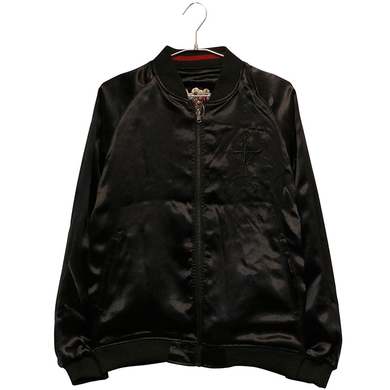 P.N.UNDERGROUND × DEATH NOTE エル 刺繍 リバーシブル スカジャン