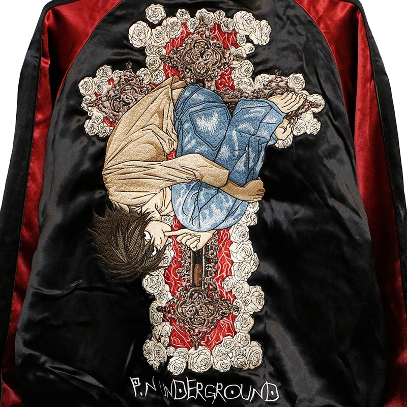 デスノート☆エル☆リバーシブルスカジャン ※公式 デスノート☆エル☆リバーシブルスカジャン ※公式