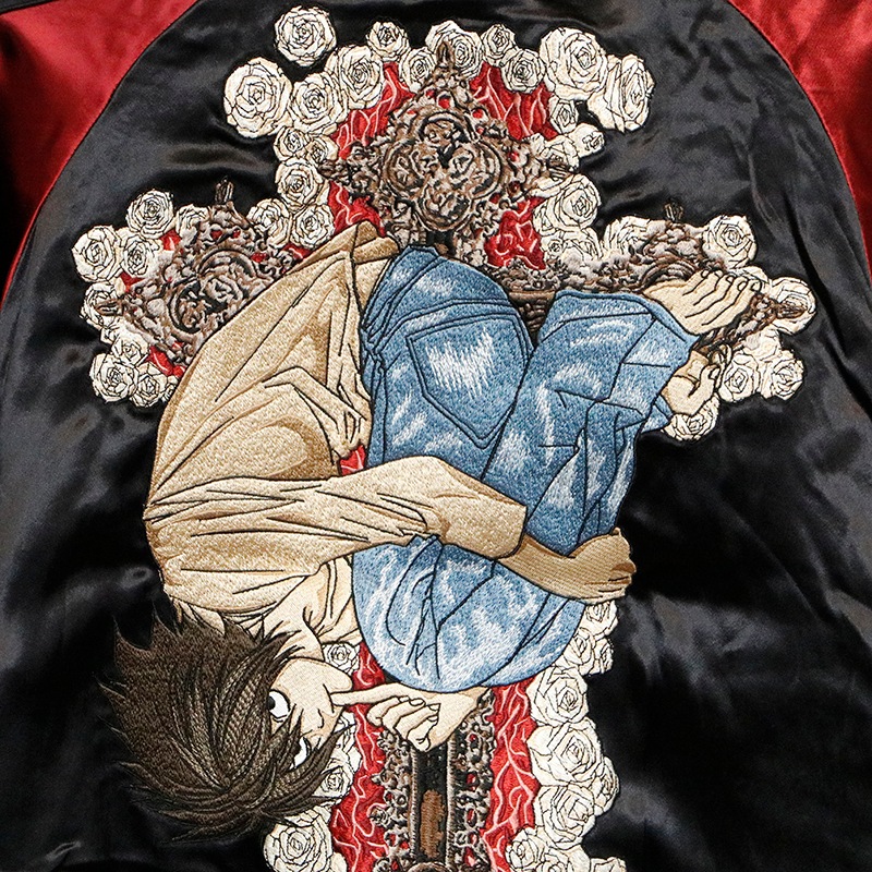 デスノート☆エル☆リバーシブルスカジャン ※公式 デスノート☆エル☆リバーシブルスカジャン ※公式 P.N.UNDERGROUND