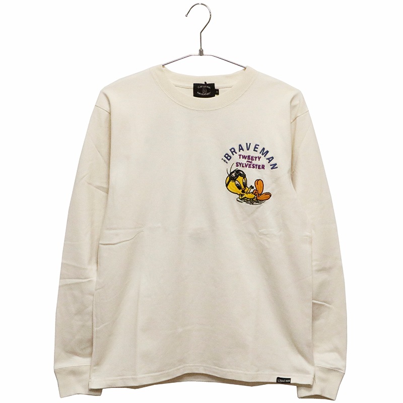 THE BRAVEMAN×LOONEY TUNES トゥイーティー × シルベスター 刺繍