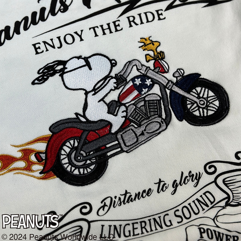 SNOOPY×Flagstaff MOTORCYCLE トレーナー （ 443072