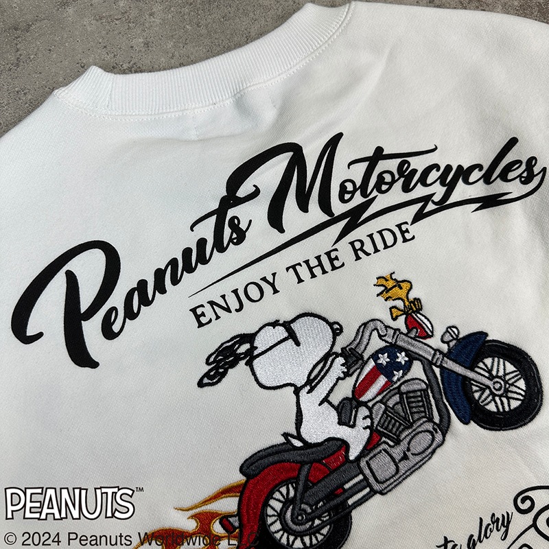 SNOOPY×Flagstaff MOTORCYCLE トレーナー （ 443072