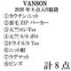 VANSON �Х󥽥� 2026ǯ 8�����å� ʡ�� �� VANSONF ��