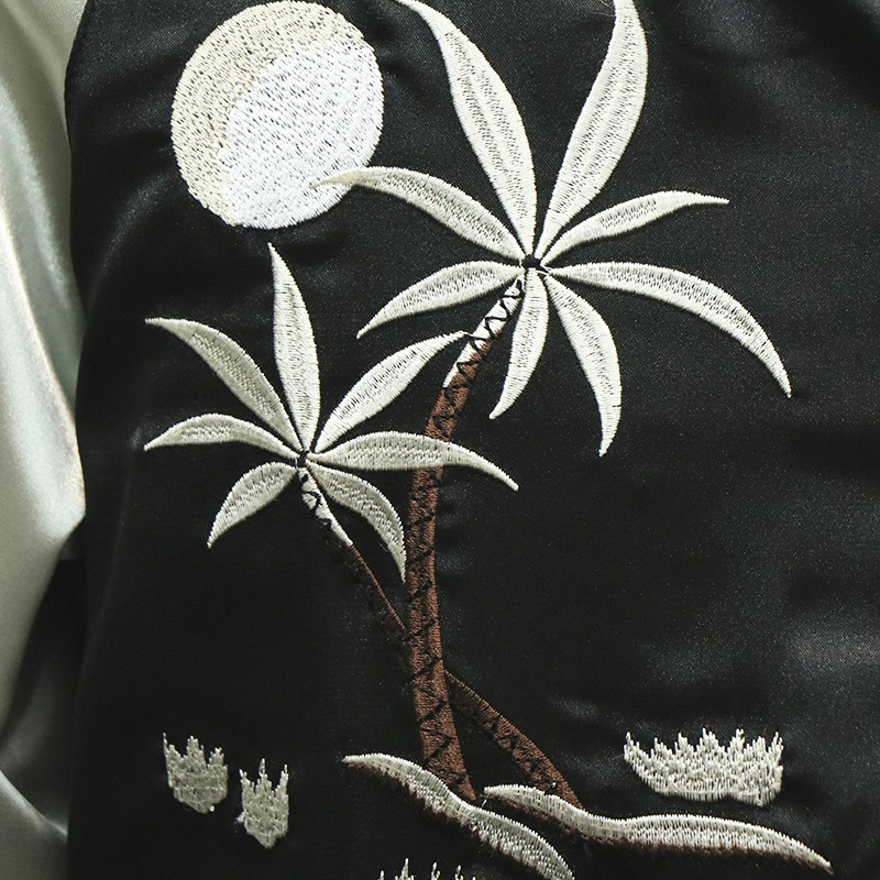 JAPANESQUE ジャパネスク ハワイ 柄 刺繍 ハワイ地図 刺繍