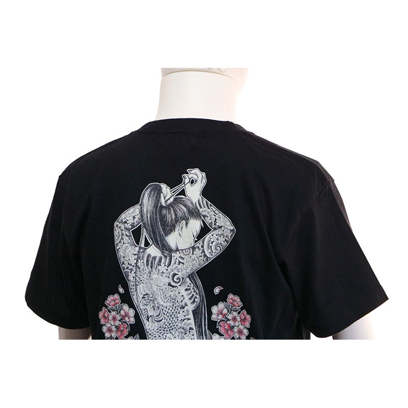 Admiral 花柄 Tシャツ 半袖 l11112400bak00-m-01-pl.jpg