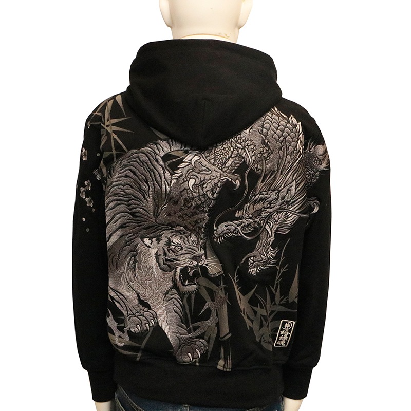 DIRENGREY パーカー 虎の穴 薫 パーカー ブラック NACHONEKO刺繍パーカー（黒） – nanyano Online Store