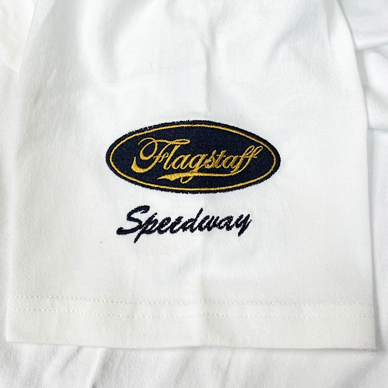 FLAG STAFF × SNOOPY BIKER 柄 刺繍 半袖Tシャツ （ 452094