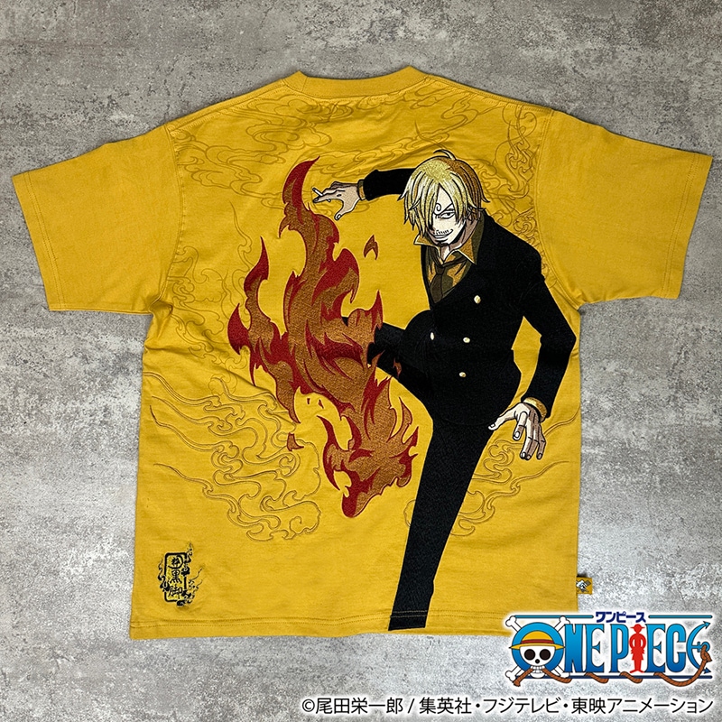 絡繰魂 × ONE PIECE 【サンジ】黒足 TEE （ 252096 ） | コラボ