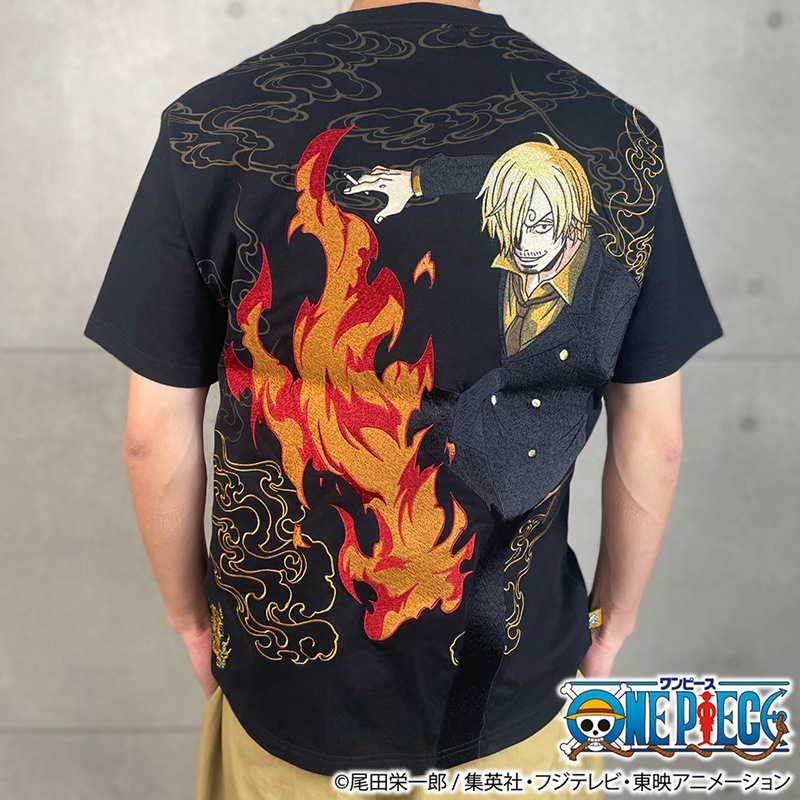 絡繰魂 × ONE PIECE 【サンジ】黒足 TEE （ 252096 ） | コラボ