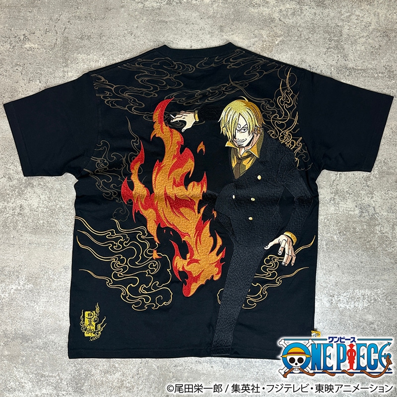 絡繰魂 × ONE PIECE 【サンジ】黒足 TEE （ 252096 ） | コラボ