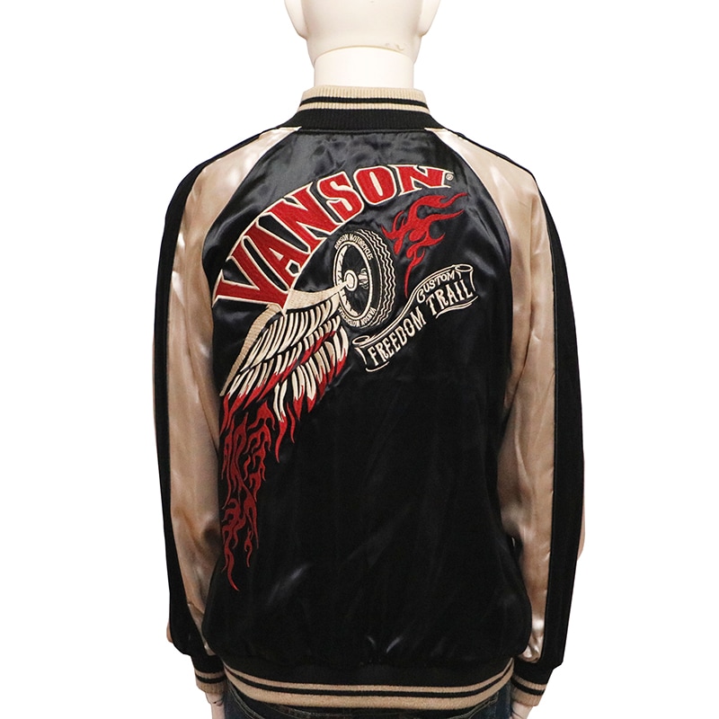 VANSON バンソン ピストンスカルイーグル × ホイールウイング リバ