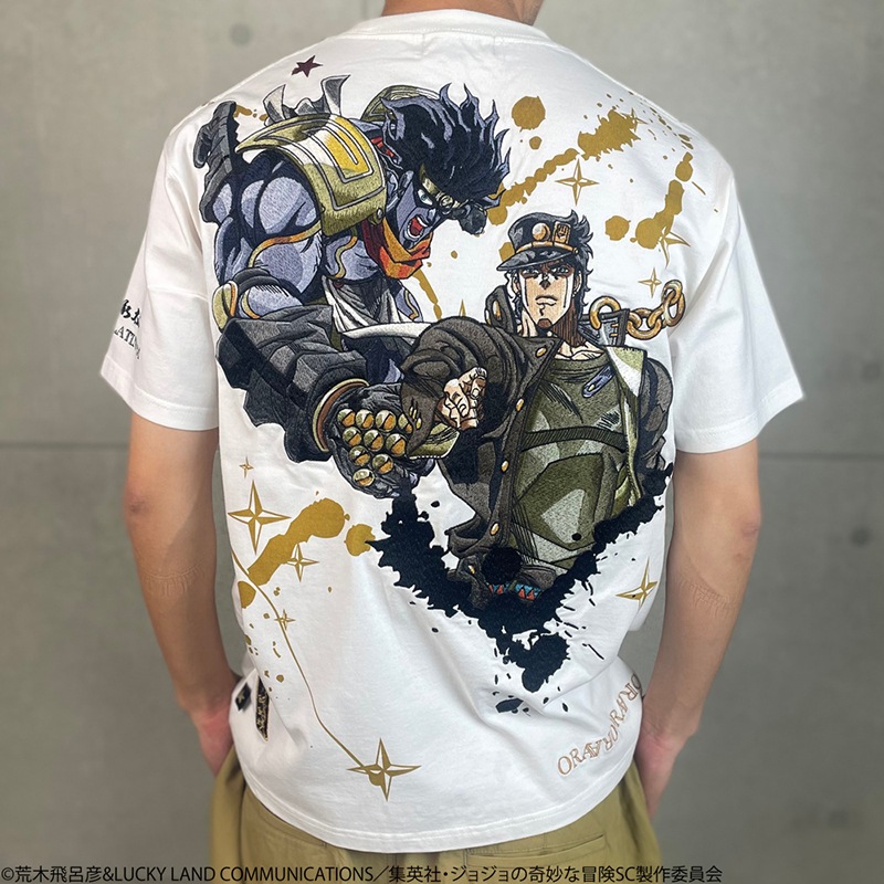 絡繰魂 からくりだましい × JOJO 空条承太郎 半袖 Tシャツ （ 252004