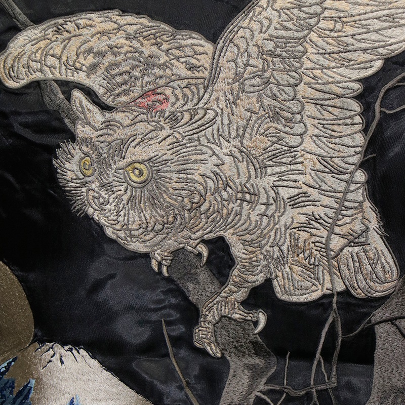 試着のみ＊ツモリ　ミモザスカジャン NEW ARRIVAL!! MFSC×港商 Acetate Quilted Souvenir Jacket Style No