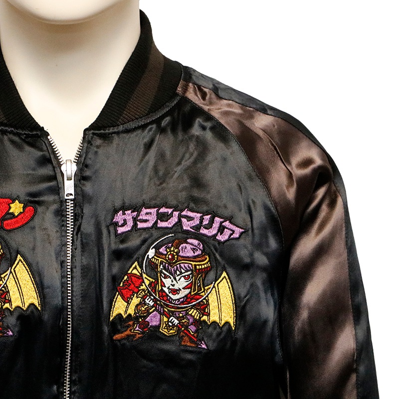 ビックリマン ヘッドロココ × サタンマリア 刺繍 リバーシブル