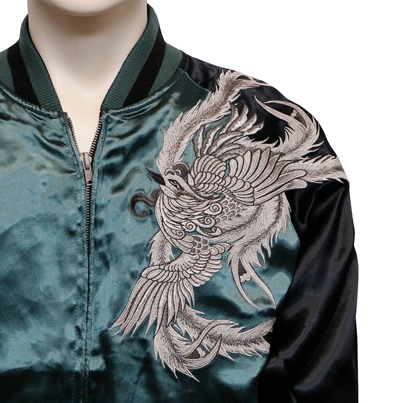 クローズ×WORST 坊屋春道 木津京介 モデル 鳳凰 × 龍 柄 刺繍
