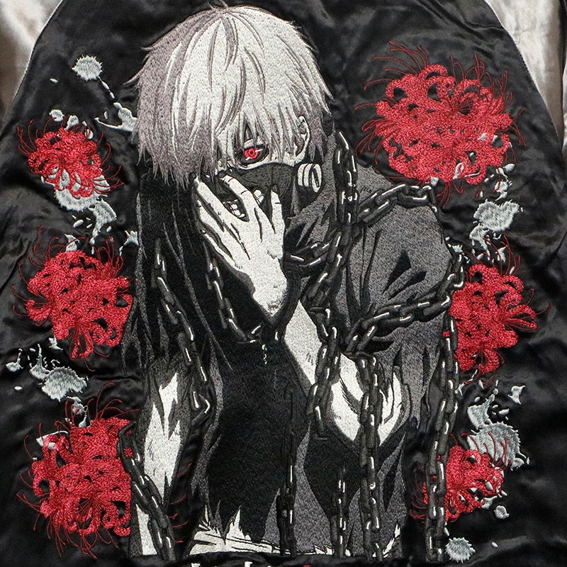 P.N.UNDERGROUND × 東京喰種 トーキョーグール 金木研 刺繍