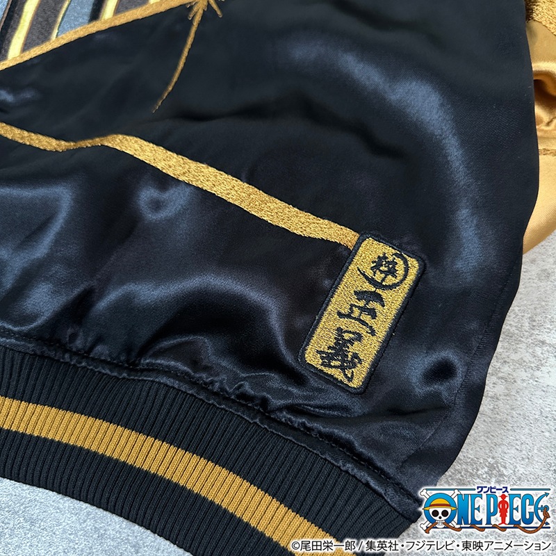 絡繰魂 × ONE PIECE 【黄猿】どっちつかずの正義 刺繍 リバーシブル