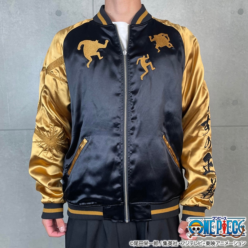 未使用PATTRIC BOYLEパトリックボイル猿monkey刺繍Gジャン 絡繰魂 × ONE PIECE 【黄猿】どっちつかずの正義 刺繍 リバーシブル