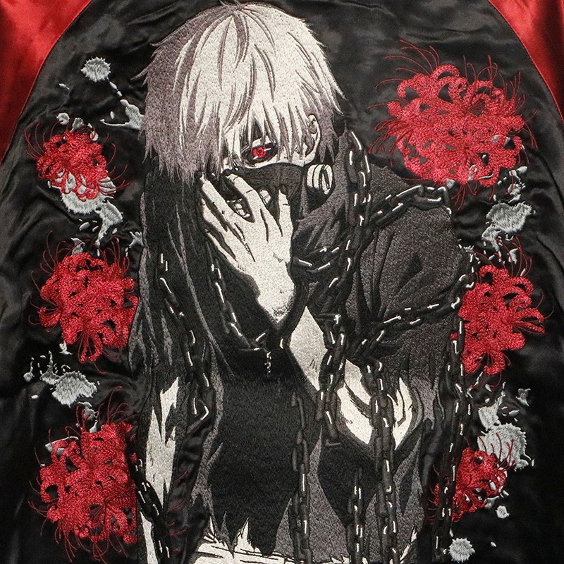 P.N.UNDERGROUND × 東京喰種 トーキョーグール 金木研 刺繍